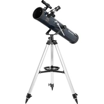 Hvězdářský dalekohled (CZ) Hvězdářský dalekohled Levenhuk Discovery Spark Travel 76 s knížkou