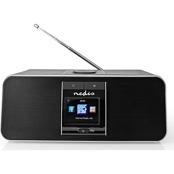 Radiopřijímač Nedis RDIN5005BK černý