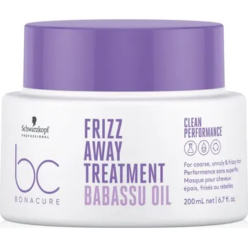 Vlasová regenerace Schwarzkopf Professional BC Bonacure Frizz Away Treatment maska pro nepoddajné a krepatějící se vlasy 200 ml