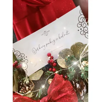 Dárková visačka Getthelook Dárkový poukaz v hodnotě 500 Kč Typ voucheru: Tištěný poukaz