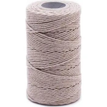 Obalový materiál Motouz lněný potravinářský 100g 80m, návin na cívce