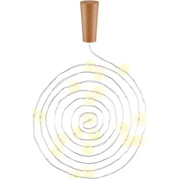 Vánoční dekorace Dekorační LED světélka do lahve, 20x LED, 10ks - 40.92.0550