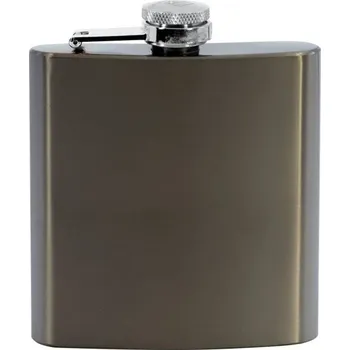 Placatka Placatka na alkohol tmavě šedá 150ml s gravírováním