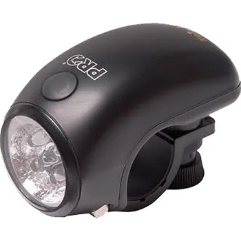 Cyklosvítilna PRO světlo/blikačka přední LED-01, 2 funkce, stříbrné