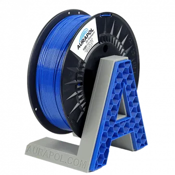 3D tisk Filament AURAPOL / PETG / MODRÁ / 1,75 mm / 1 kg.