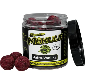 Boilies Carpservis Boilies Měkule - 140 g/25 mm/Játra-Vanilka