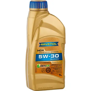Motorový olej RAVENOL HDX 5W-30 CleanSynto® 1L (Syntetický motorový olej Ravenol HDX 5W-30 )