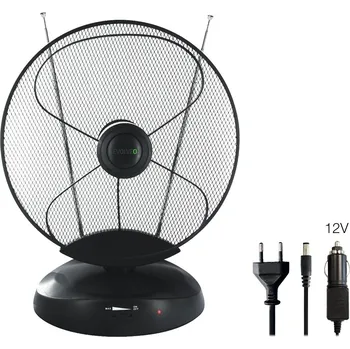 Televizní anténa EVOLVEO Xany 4, 230/12V, aktivní pokojová anténa FM/DAB+/DVB-T2, filtr LTE,4G,5G tdexany4
