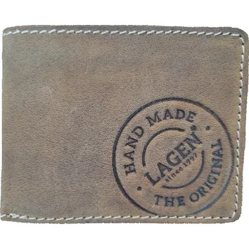Peněženka Lagen pánská peněženka kožená světle hnědá 5097/C
