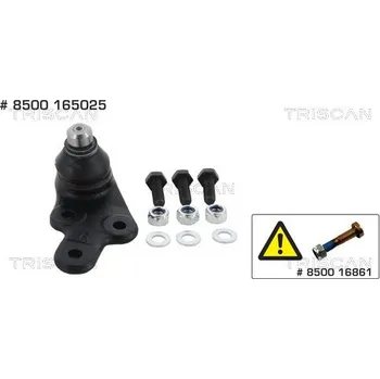 Podpora-/ Kloub TRISCAN 8500 165025