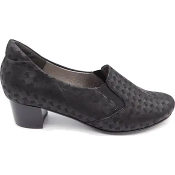 Dámské polobotky Dámské kožené mokasíny Kira 3107 černé Velikost: 39 (EU)