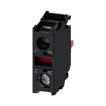 Stykač SIEMENS Modul kontaktní s 1 spínacím členem, 1 NC, pozlacené kontakty, šroubová svorka 3SU1400-1AA10-1MA0