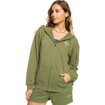 Dámská mikina Roxy mikina Surf Stoked zipped terry loden green M