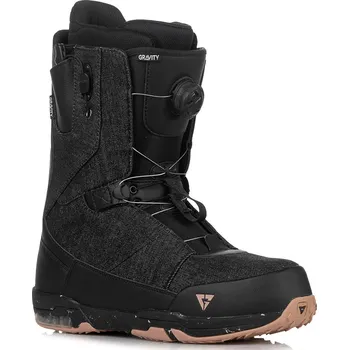 Boty na snowboard Gravity Manual Atop Heel Lock Boa Black/Gum 45