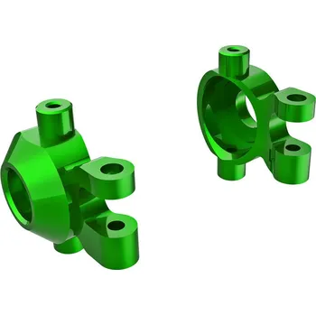 RC náhradní díl Traxxas těhlice hliníková zeleně eloxovaná (levá a pravá) - expresní doprava