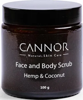 Pleťový peeling Cannor Face and Body Scrub Hemp & Coconut 100 g