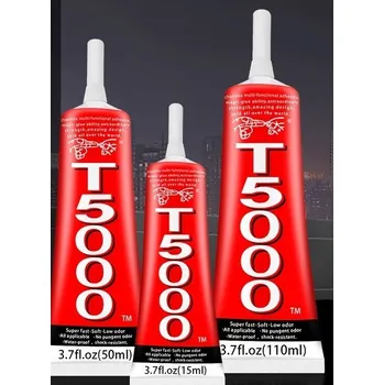 Průmyslové lepidlo T5000 50ml černé univerzální lepidlo