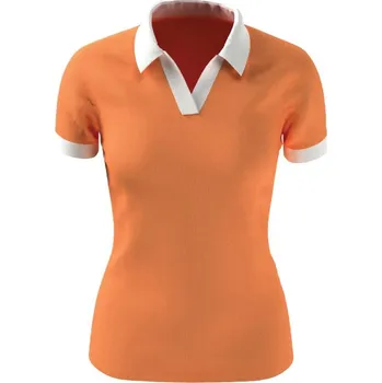 Dámské tričko Callaway Short Sleeve Colorblock dámské polo, nectarine dámské, XS