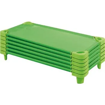Plastová postýlka zelená