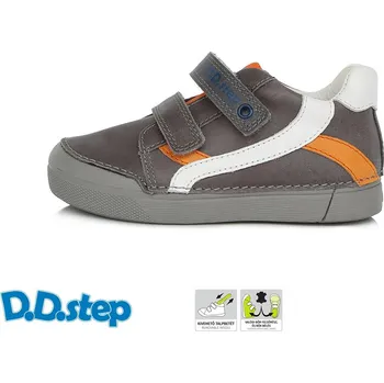 Chlapecké polobotky D.D.STEP S068-396C M,L č Barva: Šedá, Velikost: 34