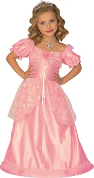 Karnevalový kostým Widmann Dětské šaty růžová princezna 4-5 let