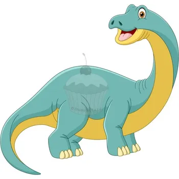 Jedlá dekorace na dort Caketools Jedlý papír "Dino 6" A4