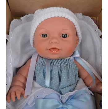 Panenka Realistické miminko -chlapeček Alex od firmy Lamagik (španělské miminko 33 cm)
