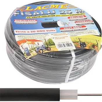 Ohradník Vysokonapěťový kabel FISALU - dvojitá izolace 25 m balení 25 m