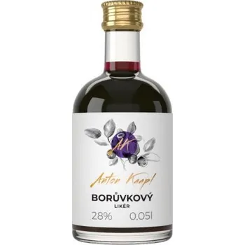 Likér MINI Anton Kaapl Borůvkový Likér 0,05l 28%