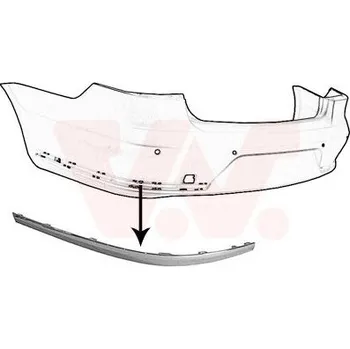 Auto-moto Ozdobná / ochranná lišta, nárazník VAN WEZEL 5740557
