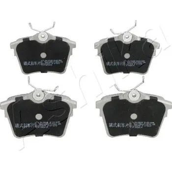 Brzdová destička Sada brzdových destiček, kotoučová brzda ASHIKA 51-00-0606