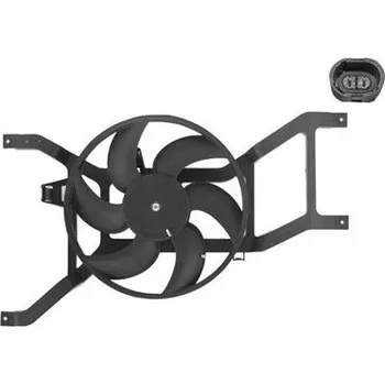 Chladič motoru Větrák, chlazení motoru VAN WEZEL 1506747