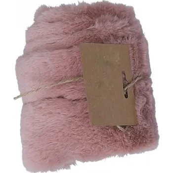 umělá květina 20F2480CROZ, Umělá kožešina-RŮŽOVÁ, 160x9cm