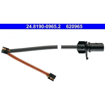 Brzdová destička Výstražný kontakt, opotřebení obložení ATE 24.8190-0965.2