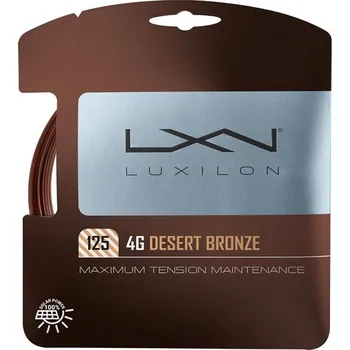 Tenisový výplet Luxilon 4G 12,2m 1,25mm desert bronze