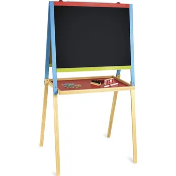 Dřevěná multiaktivní tabule 56x43 cm s příslušenstvím