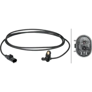 Přislušenství brzdového systému Snímač, počet otáček kol HELLA 6PU 012 679-591