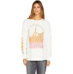 Tričko Volcom Wms Werking Doubles Ls star white S 2023 - Odesíláme do 24 hodin