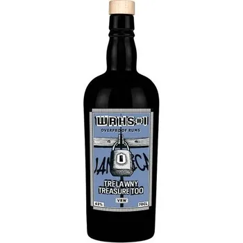 Rum Warehouse #1 Overproof White Rum Trelawny Treasure Too VRW modrý 63,0% 0,7 l (holá láhev)