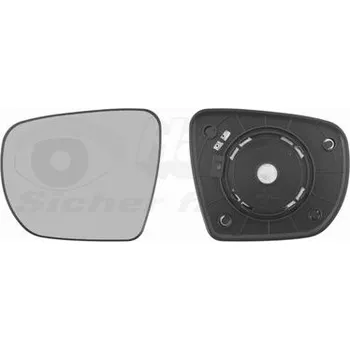 Autosklo Sklo do zrcátka, vnější zrcátko VAN WEZEL 8257837