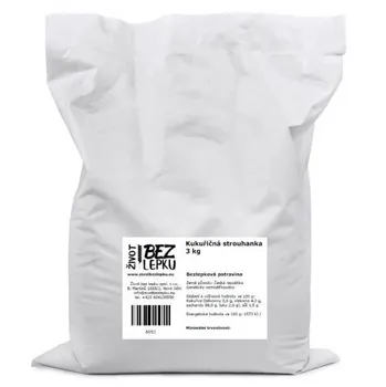 Život bez lepku Kukuřičná strouhanka 3 kg