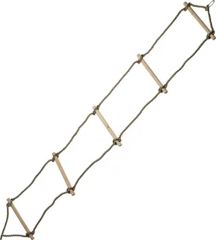 Doplněk pro dětské hřiště Verk Dřevěný provazový žebřík 190 cm