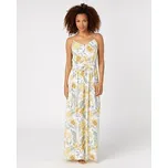 šaty Rip Curl ALWAYS SUMMER LONG DRESS White velikost XL