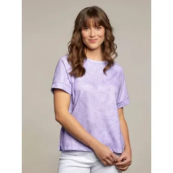 Dámské tričko HAJO D Sweatshirt 701 lavendel velikost 48