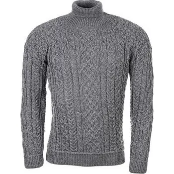 Dámský svetr Vlnka Pánský vlněný svetr Vlnka S11 tmavě šedá velikost oblečení XL