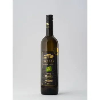 Víno Vinařství Skalák Cuvée Tramil 2017 pozdní sběr polosuché 0,75 l