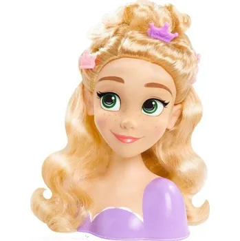 česací hlava Locika - Rapunzel česací hlava 17dílů