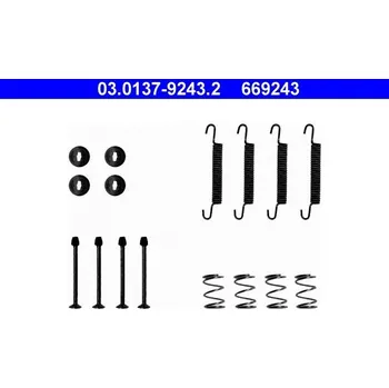 Auto-moto Sada příslušenství, parkovací brzdové čelisti ATE 03.0137-9243.2