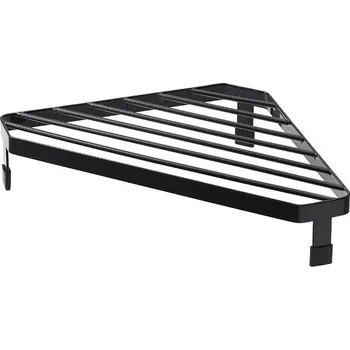 Yamazaki Rohová polička Tower 2749 kov š.30 cm černá