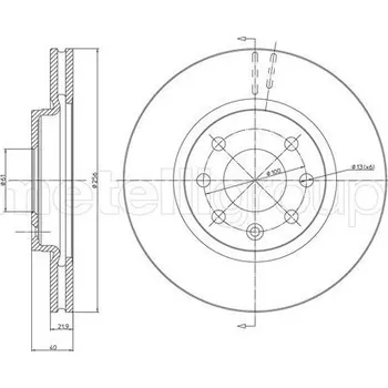 Brzdový kotouč Brzdový kotouč CIFAM (800-294)